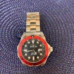 Invictor stainless steel watch